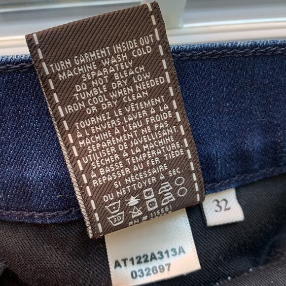 7 for all Mankind Men’s Tie Dye Bootcut Brett Denim Jeans W-863 Size 32 x 34 - Picture 11 of 11